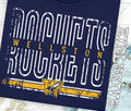 Rockets Wellston Distress split wording