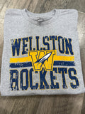 Wellston W Rockets Distress Lines