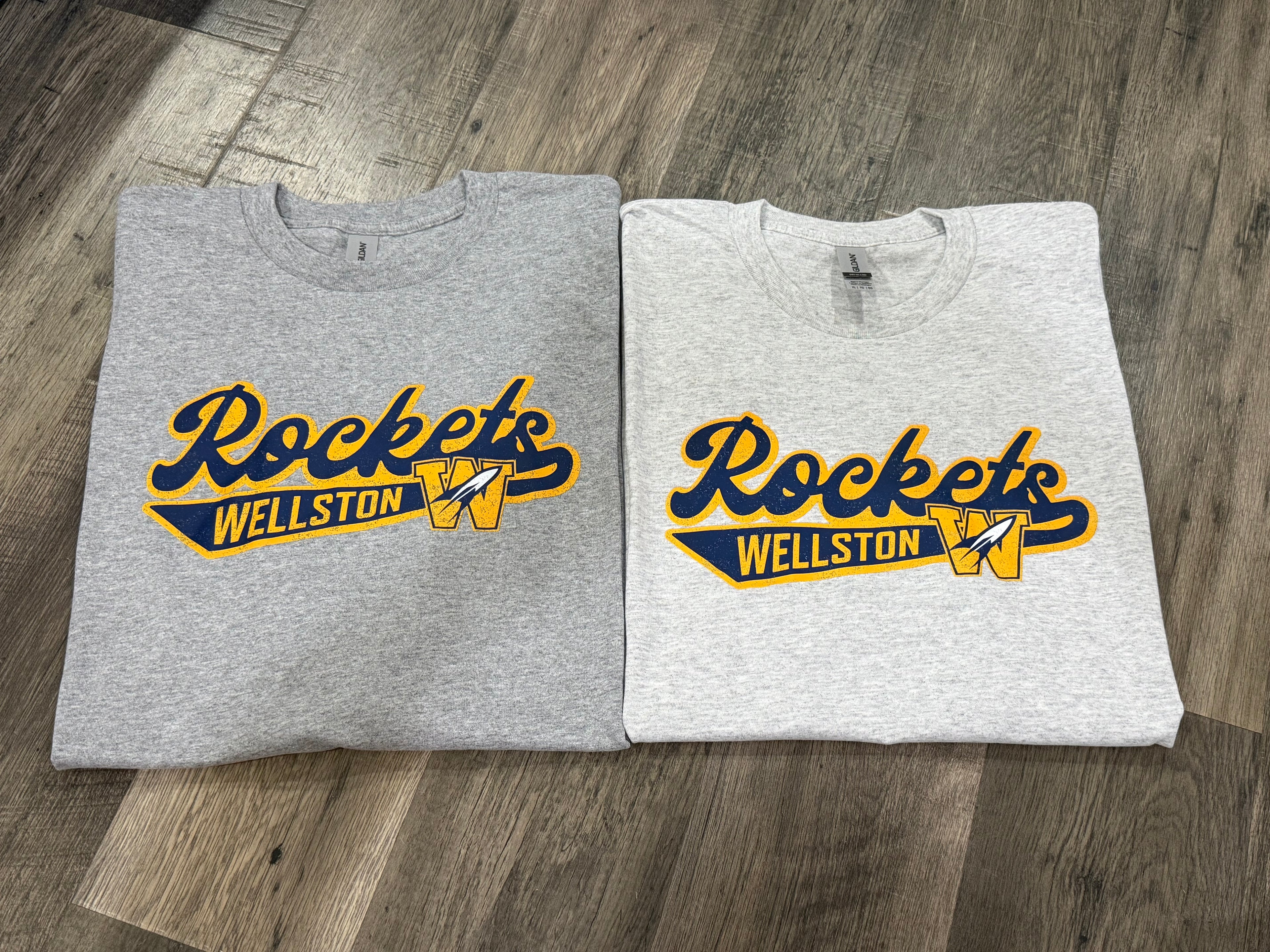 Rockets Wellston W Vintage
