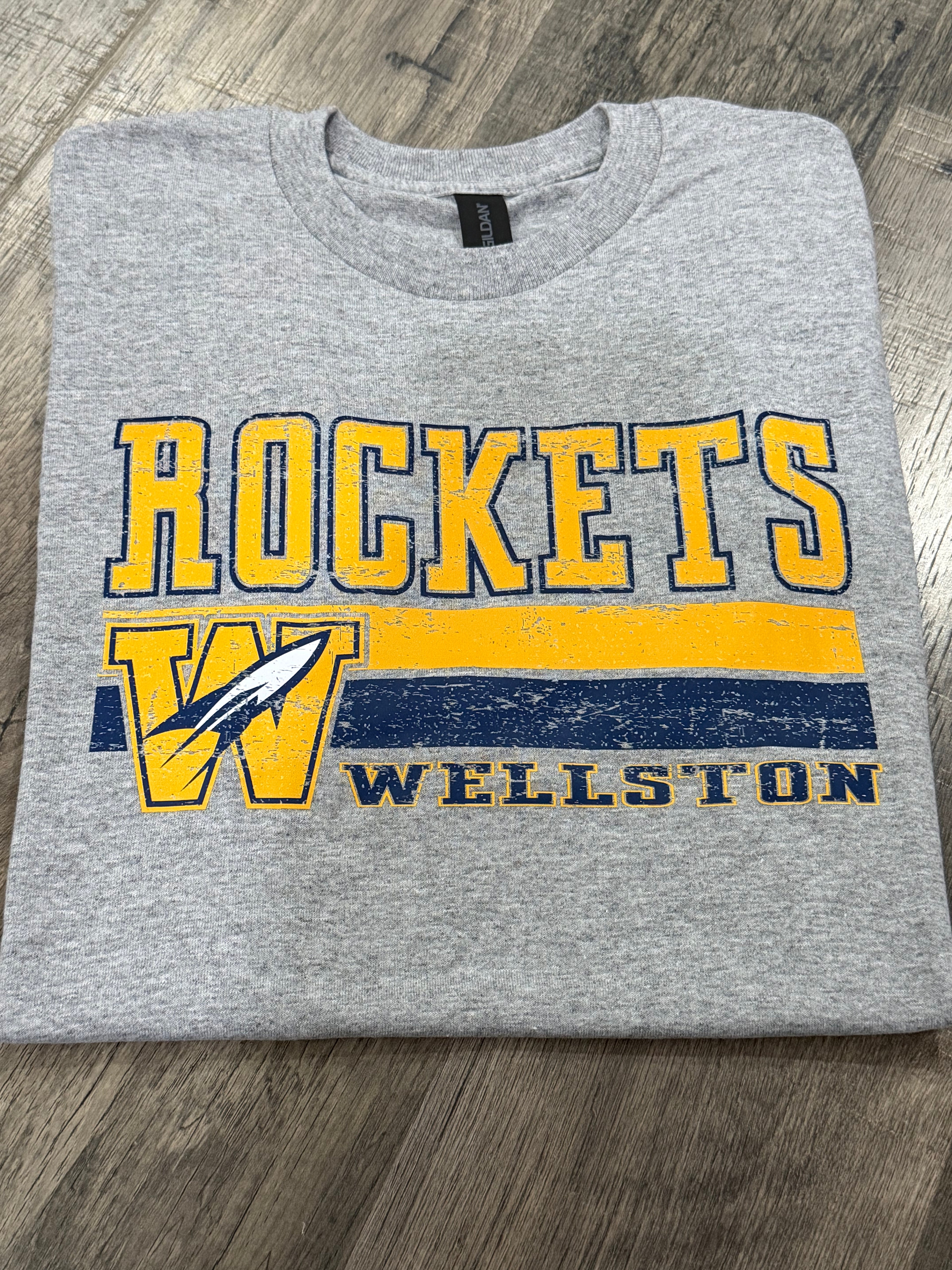 Rockets W Wellston Vintage Lines