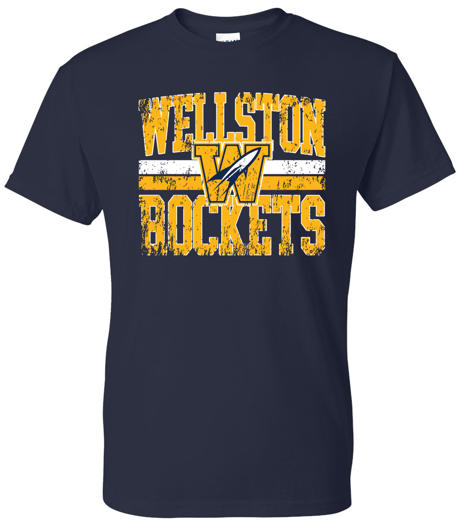 Wellston W Rockets Distress Lines