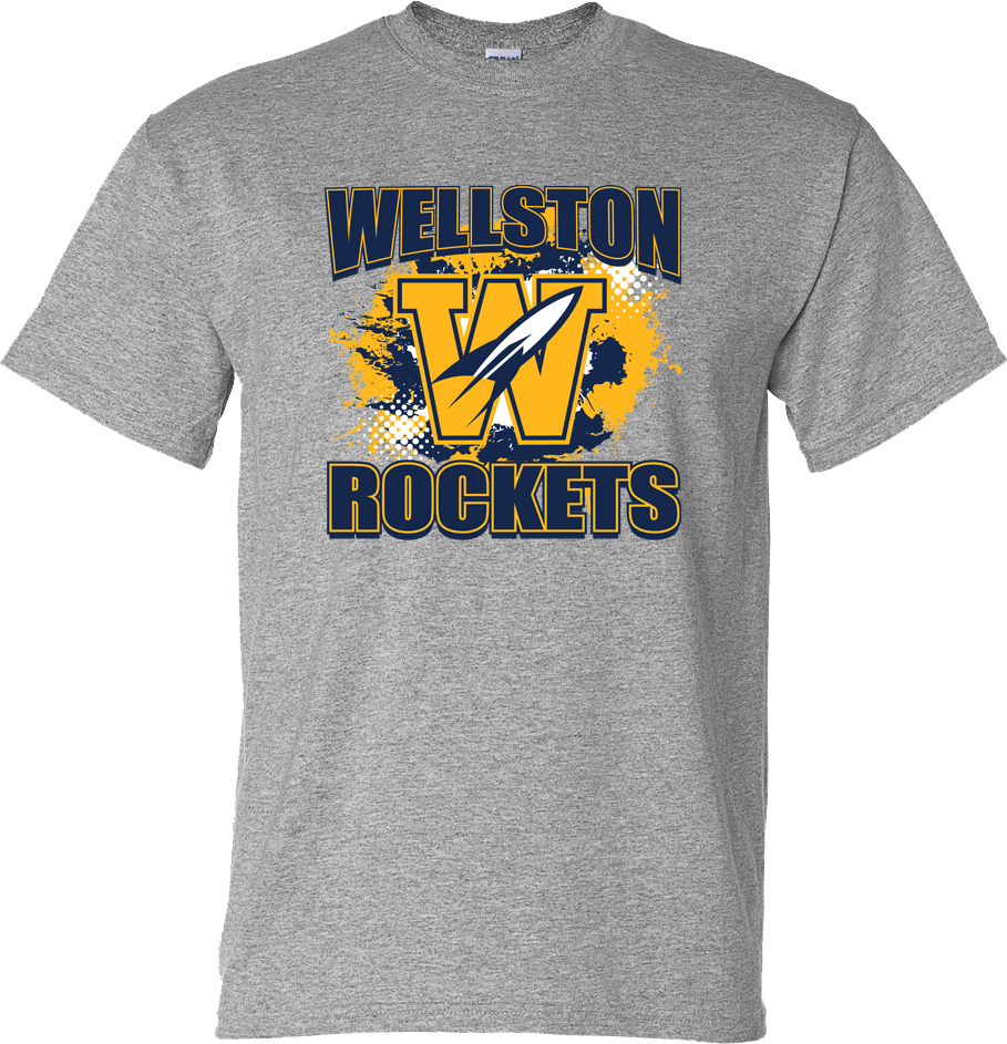 Wellston Rockets Splatter