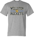 Wellston Rockets Distress Vintage