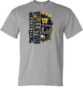 Wellston Football Grunge Helmet