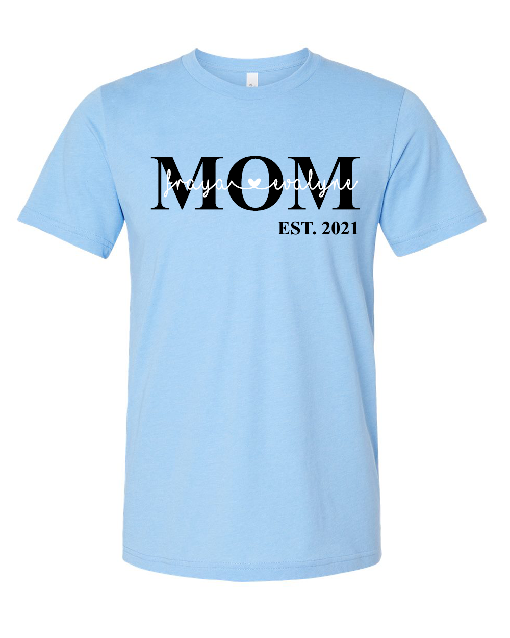 Customized Mom with kids names/est year